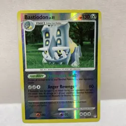 Pokemon Card - Bastiodon Mysterious Treasures Reverse Holo 21/123 Holo Rare - Image 1