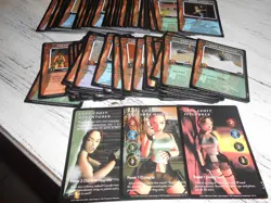 Lot of 110 Tomb Raider staring Lara Croft CCG cards 1999 copyright - Image 1