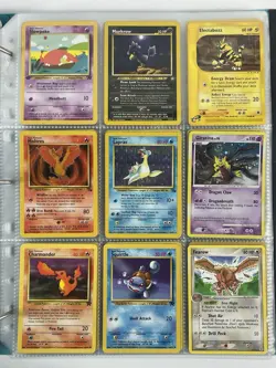 Pokemon Card Collection VTG Binder Holo Rare 1st E-Reader WoTC Lapras Giratina - Image 1