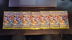 Pokemon Japanese Sun & Moon SM6a Dragon Storm Booster Packs Lot!! (x7) - Sealed! - Image 1