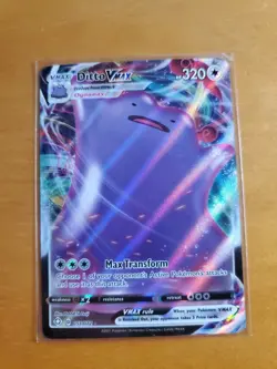 Ditto Vmax 51/72 Holo Full Art Ultra Rare Pokemon Card Shining Fates - Image 1
