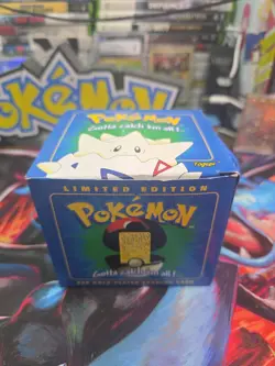 *SEALED * Vintage 1999 Pokemon Burger King 23k Gold Plated Trading Card Togepi - Image 1