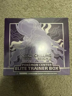 Pokemon Center Exclusive Chilling Reign ETB SEALED - Error ETB- (Read Disc.) - Image 1