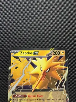 Pokemon TCG Zapdos ex 049 SVP Promo Sv: Scarlet & Violet Promo Cards Near Mint - Image 3