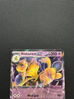 Pokemon TCG Alakazam ex 050 SVP Promo Sv: Scarlet & Violet Promo Cards Near Mint - Image 3