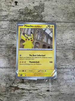 Pikachu At The Museum Jumbo Card Pokemon Card - Image 1