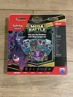 Pokemon Mega Battle Deck Mega Gengar EX & Mega Diancie EX 60 Cards Foil Deck Box - Image 4