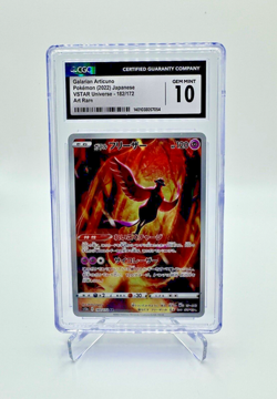 Galarian Articuno #182 Gem Mint 10 CGC pokemon cards graded - Image 1