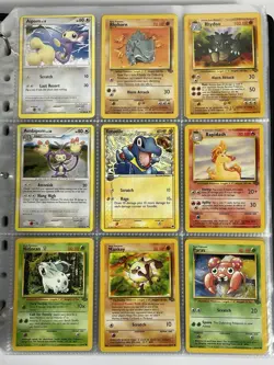 Pokemon Card Collection VTG Binder Holo Rare 1st E-Reader WoTC Raichu Bulbasaur - Image 3