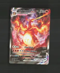 Charizard VMAX SWSH261 SWSH Full Art Black Star Promo Holo Pokemon Card NM - Image 1
