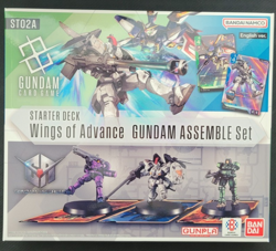 Gundam Card Game Starter Deck Wings of Advance Gundam Assemble set Brand New - Image 1