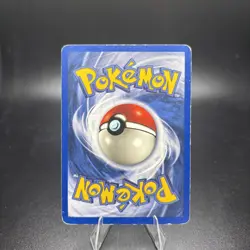 Poliwrath 13/102 Holo Base Set Unlimited DMG Pokemon Card Vintage -c - Image 2