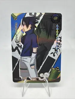Sasuke Uchiha NRSA-UR-002L3 English Naruto Kayou Card Heaven Scroll - Image 1