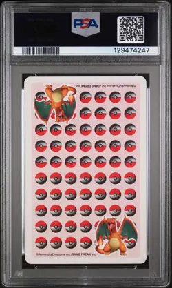 1998 POKEMON STADIUM RED VERSION PLAYING CARDS QUEEN OF DIAMONDS NIDORINO PSA 10 - Image 2