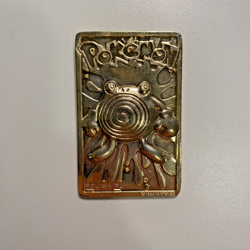 Poliwhirl 23k Gold Plated Trading Card With COA Pokemon Burger King 1999 - Image 2