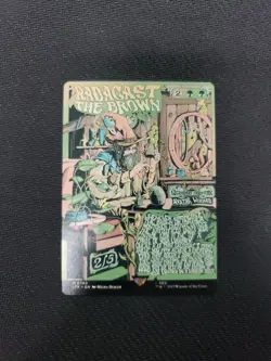 MTG *Radagast The Brown Borderless Poster X1* (NM) Lord Of The Rings - Image 1