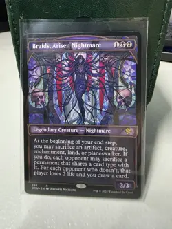 MTG 1x SHOWCASE Braids, Arisen Nightmare # 288 Dominaria United Magic the x1 NM - Image 1