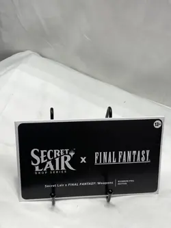 Magic the Gathering MTG Secret Lair X Final Fantasy: Rainbow Foil Weapons - Image 1