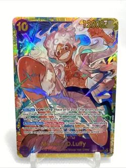 Monkey.D.Luffy OP05-119 SEC - One Piece TCG - English Card Secret Rare - Image 1
