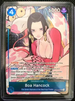 Boa Hancock Illustration Box Vol.1 ST17-004 One Piece Promo Card SR Foil NM - Image 1