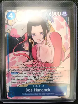 Boa Hancock Illustration Box Vol.1 ST17-004 One Piece Promo Card SR Foil NM - Image 3