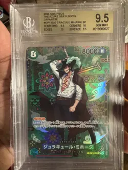 BGS 9.5 Dracule Mihawk SP SR OP12-030 Japanese - Image 1