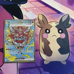 Pokemon Card | Hearthflame Mask Ogerpon EX 148/131 Prismatic Evolutions SIR - Image 1