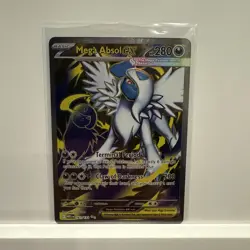 Pokemon Me01: Mega Absol Ex Ultra Rare Full Art Card 161/132 Ultra Rare Mega Evo - Image 3