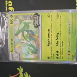 Pokemon Perfect Order Sealed STAFF 4 card SET Prerelease Promos Serperior NM - Image 1