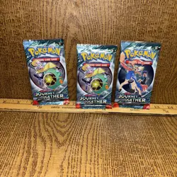 Pokemon Journey Together Booster Packs (3) You Get 30 Cards - Image 1