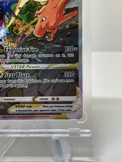 Pokemon TCG Charizard VSTAR SWSH262 Holo Black Star Promo Card NM/M - Image 4