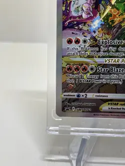 Pokemon TCG Charizard VSTAR SWSH262 Holo Black Star Promo Card NM/M - Image 5