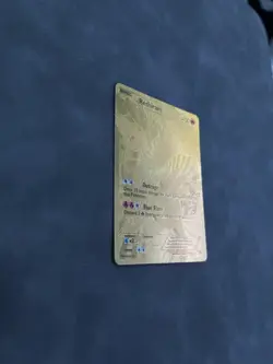 Pokemon Reshiram Legendary Treasures Gold Holo Card 114/113 Mp - Image 4