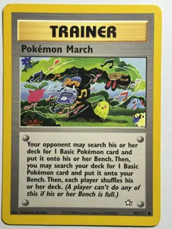 Pokemon March Neo Genesis 102/111 MP-LP Pokemon Card - Image 1