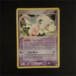 Pokemon Mew Legend Maker Reverse Holo Rare 10/92 50 HP Basic Link Blast Card - Image 1