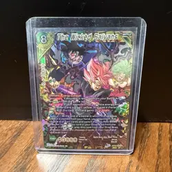 The Wicked Saiyans Secret Rare Foil Battle Card BT15-153 SCR Dragon Ball Super - Image 1