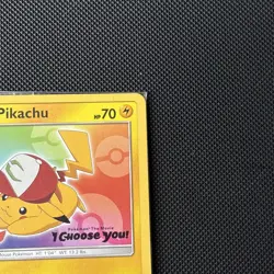 Ash's Pikachu Promo Card SM108 - I Choose You - Sealed New #2 - Image 4