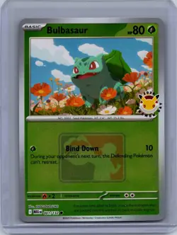 Bulbasaur (Pokemon Day 2026) Common Miscellaneous Cards & Products 001/132 LP - Image 1