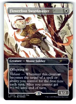 Secret Lair Play #P 0046 Flower Foot Swordmaster Promo - Image 1