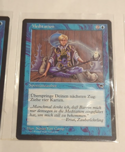 Magic the Gathering - 3x Meditate from Tempest, MTG, TCG, blue instant - Image 5