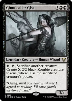 Ghoulcaller Gisa Commander Masters - Near Mint - Image 1