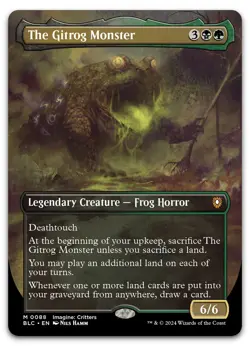 The Gitrog Monster (Borderless) #88 (NM) Bloomburrow BLC Magic MTG - Image 1