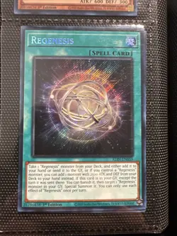 Regenesis - ALIN-EN059 - Near Mint NM - Secret Rare - 1st Edition - Image 1