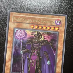 Yu-Gi-Oh! TCG Dark Eradicator Warlock 1st Edition SD6-EN001 1996 LP - Image 2