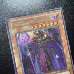 Yu-Gi-Oh! TCG Dark Eradicator Warlock 1st Edition SD6-EN001 1996 LP - Image 3