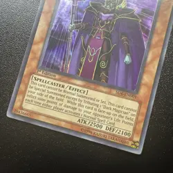 Yu-Gi-Oh! TCG Dark Eradicator Warlock 1st Edition SD6-EN001 1996 LP - Image 5