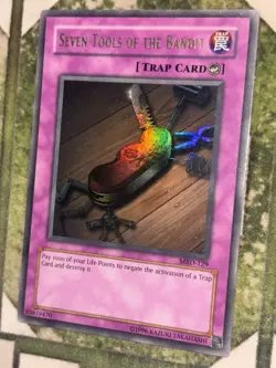 YuGiOh SEVEN TOOLS OF THE BANDIT Ultra Rare MRD-129 - Image 1