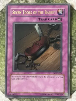 YuGiOh SEVEN TOOLS OF THE BANDIT Ultra Rare MRD-129 - Image 2