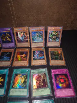 Vintage Yu-Gi-Oh Tcg Card Lot Of 22 Heavyplay/Damaged Holos! - Image 4