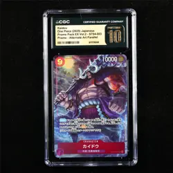 CGC 10 Pristine 2025 One Piece JPN Kaidou ST04-003 SR(Alt Art) - Image 1